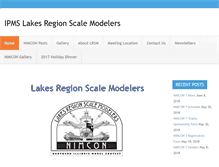 Tablet Screenshot of lakesregionmodelers.com